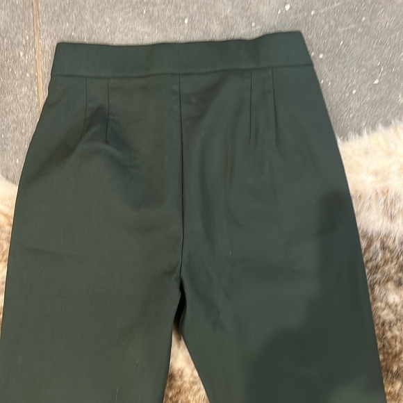 Zara Green Dress boot cut pants - Picture 9 of 9